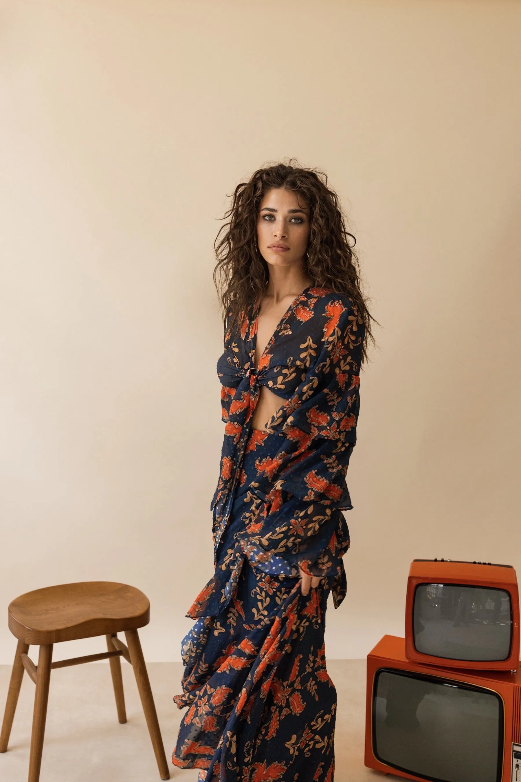 Eurydice wrap top