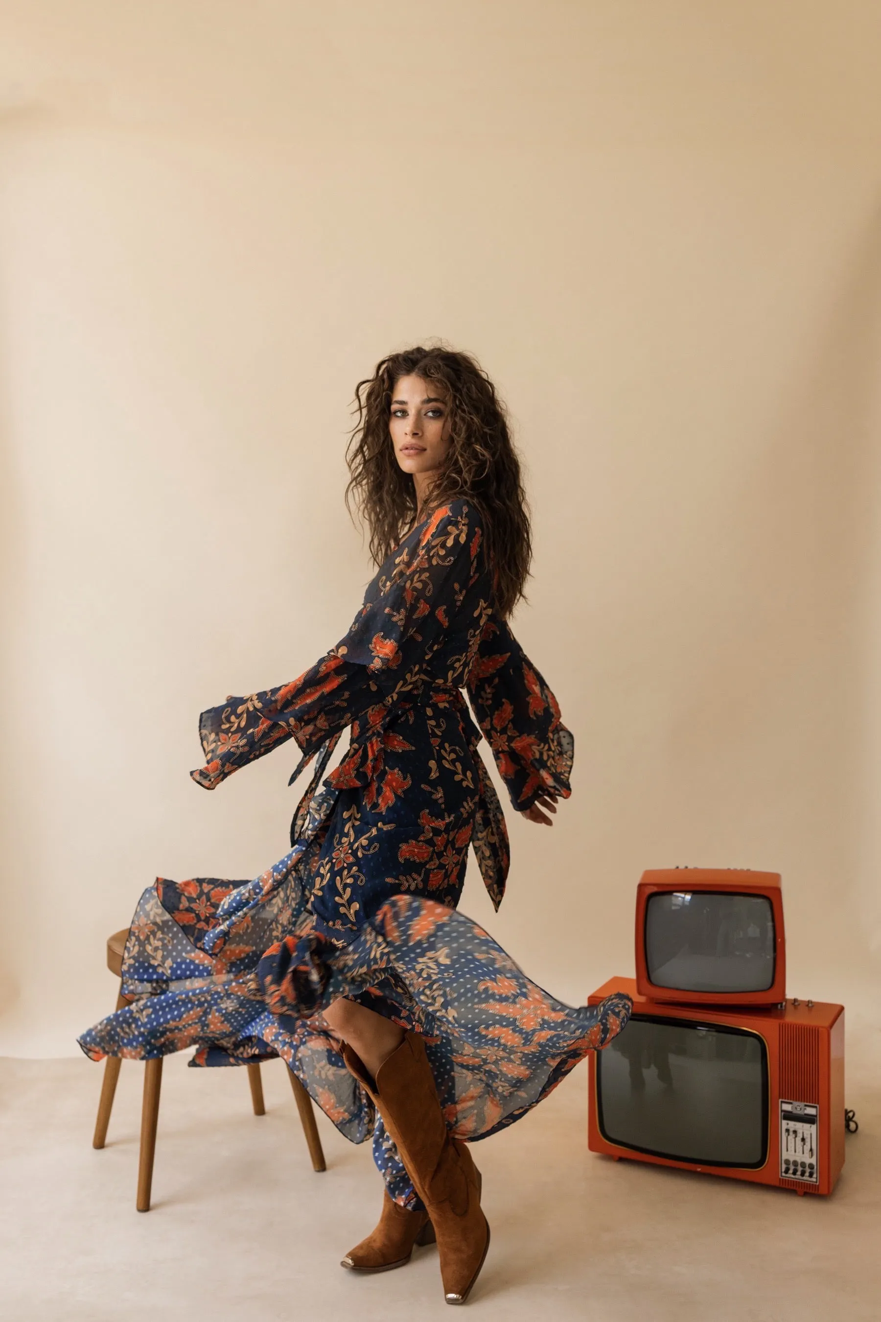 Eurydice wrap top
