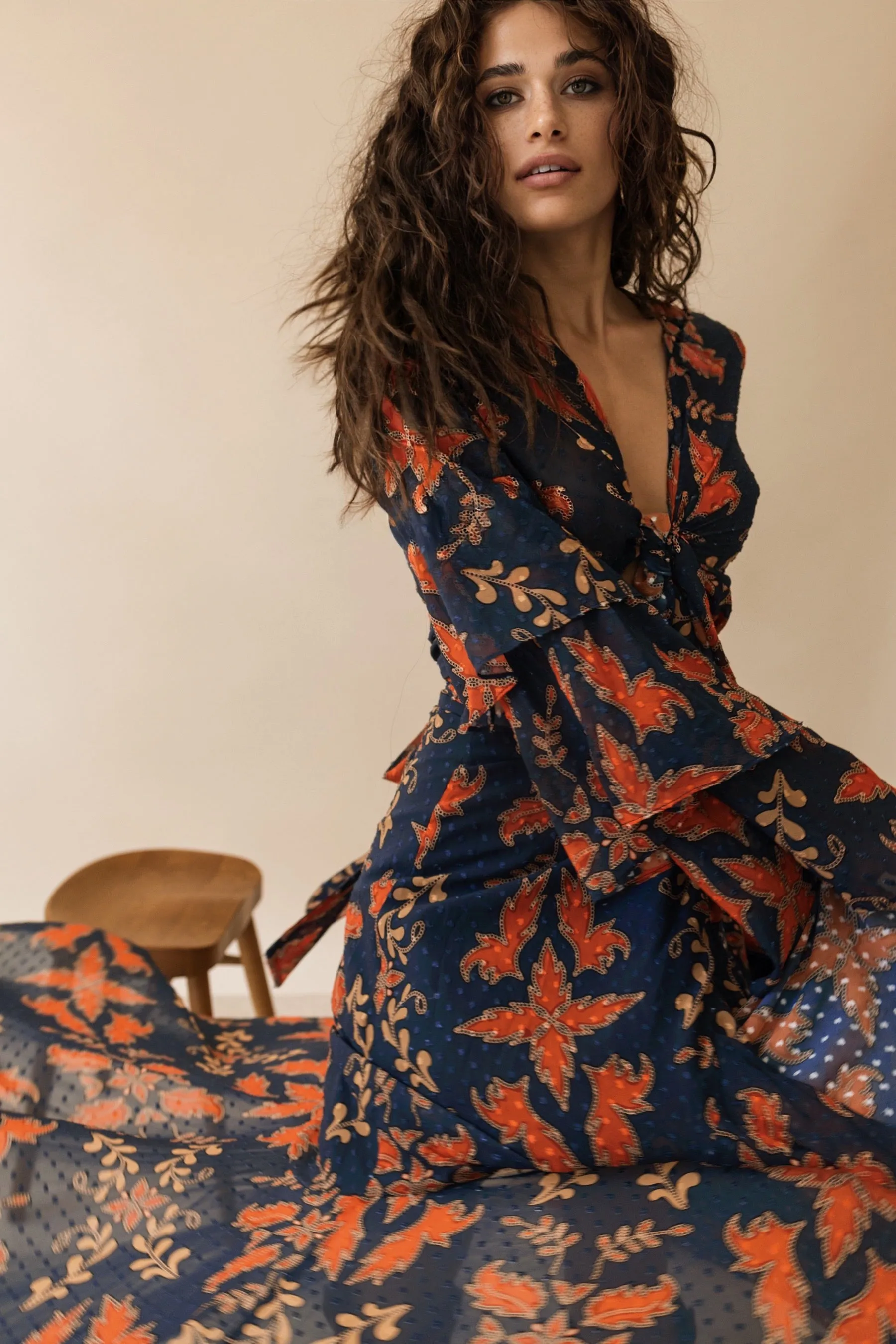 Eurydice wrap top