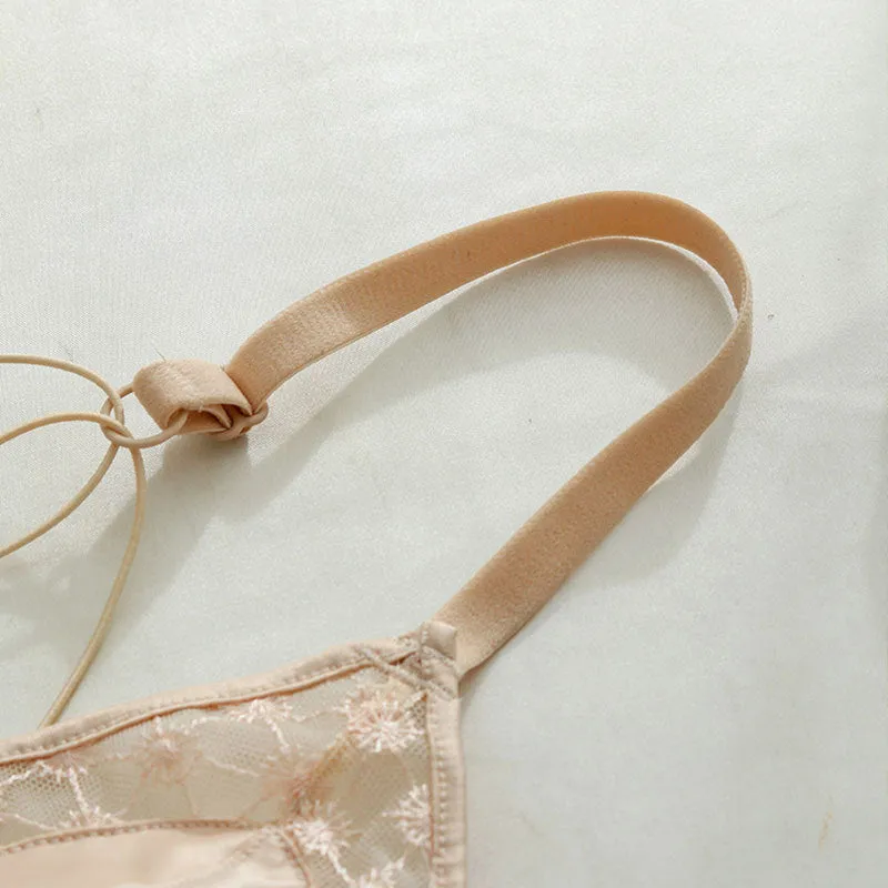 Fashion Simple Women's Beautiful Back Underwear Set