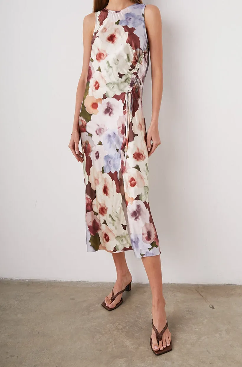 GABRIELLA DRESS - PAINTED ROSE