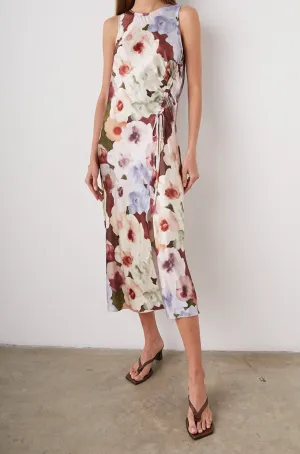 GABRIELLA DRESS - PAINTED ROSE
