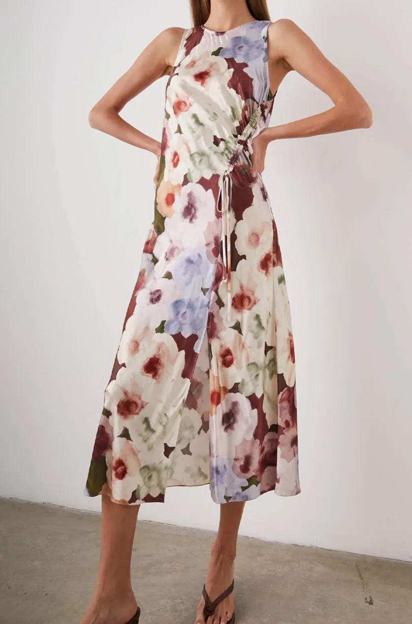 GABRIELLA DRESS - PAINTED ROSE