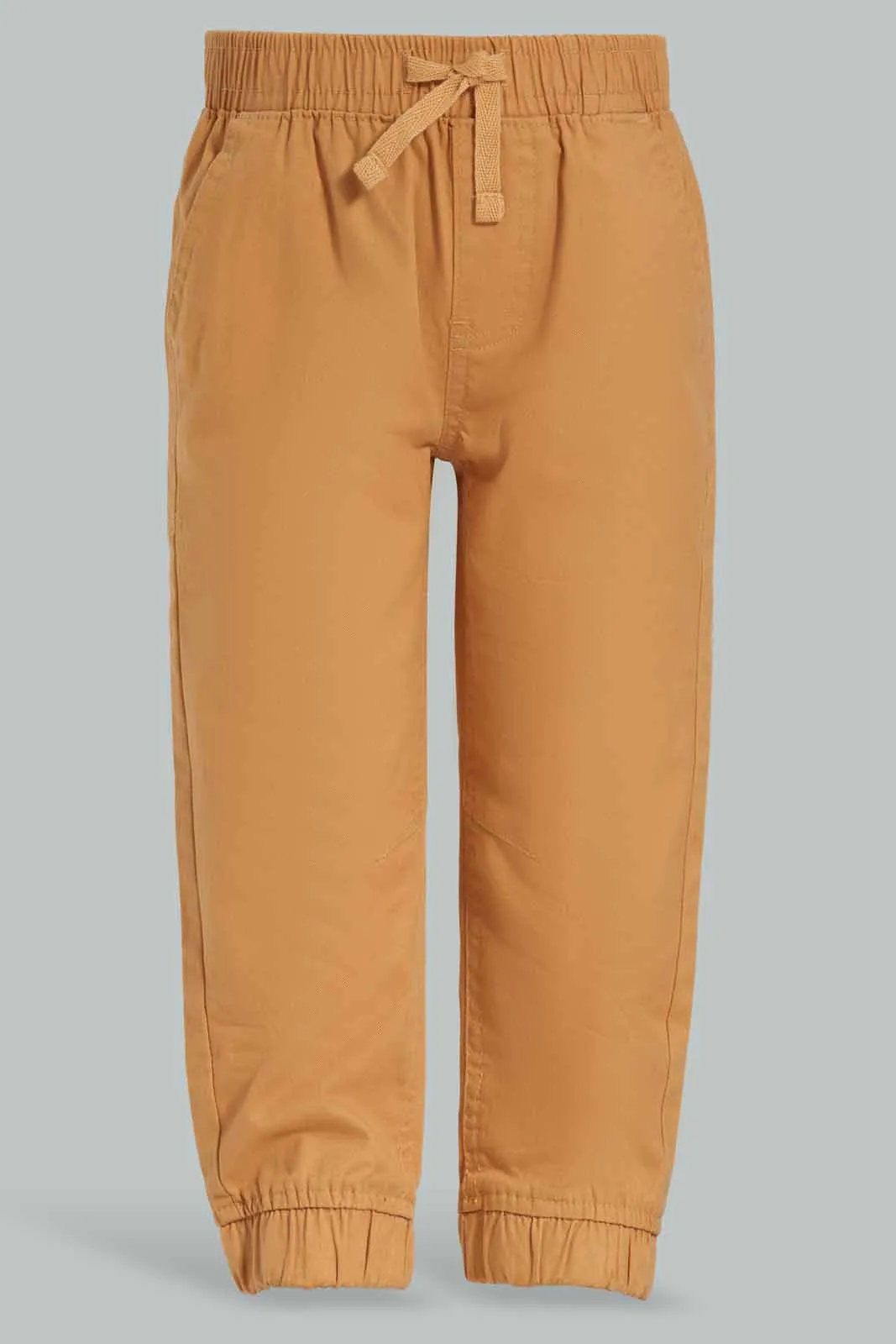 Infant Boys Beige Chino Jogger