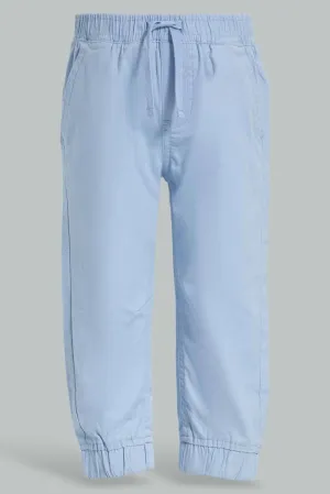 Infant Boys Blue Chino Jogger