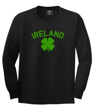 Ireland Shamrock St Paddys Day Mens Long Sleeve T-Shirt