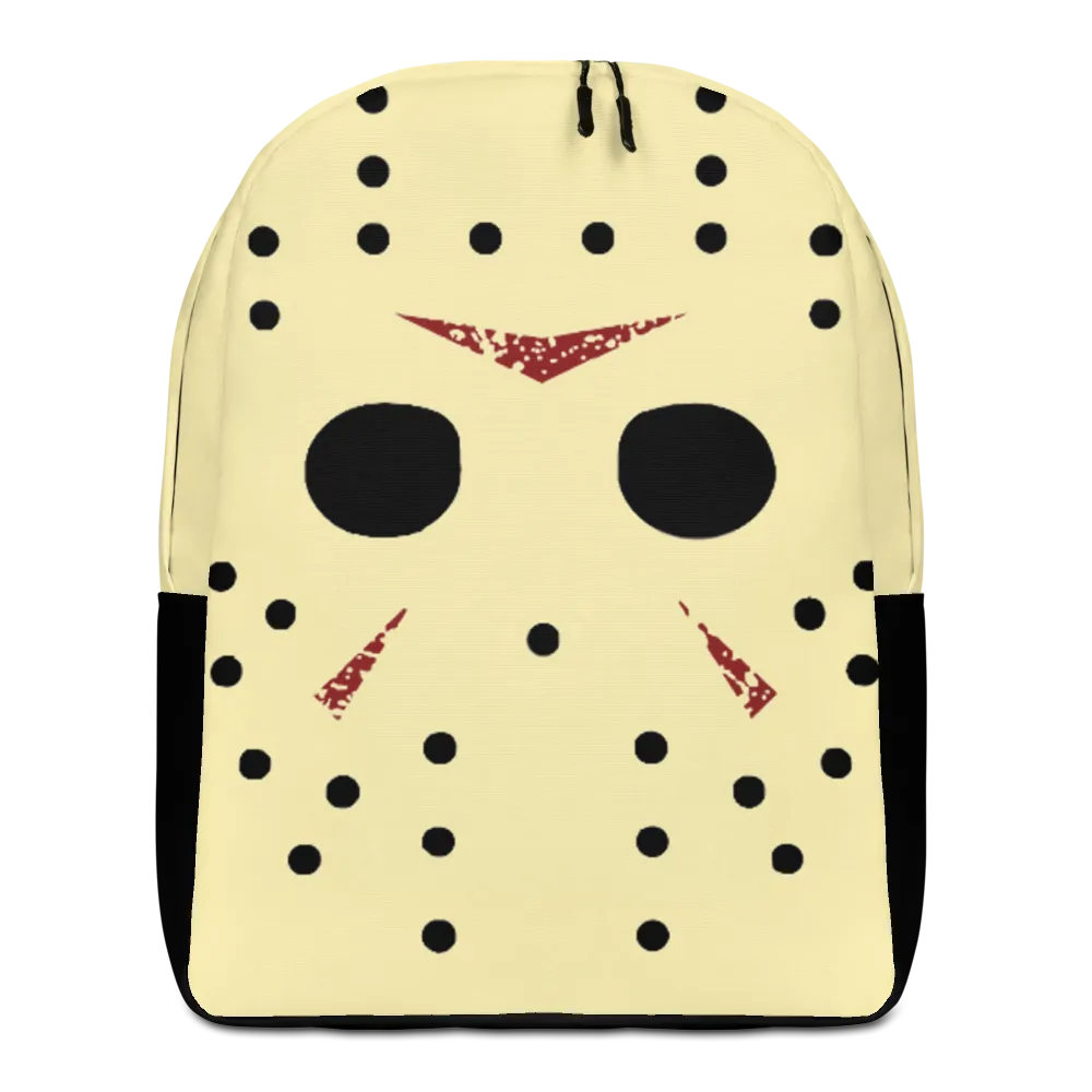 Jason mask Minimalist Backpack