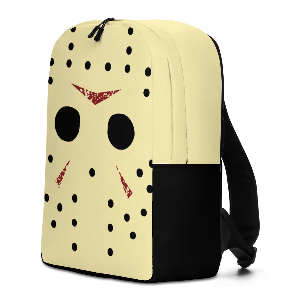 Jason mask Minimalist Backpack