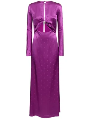 Johanna Ortiz   Leona Valiente silk jacquard maxi dress 