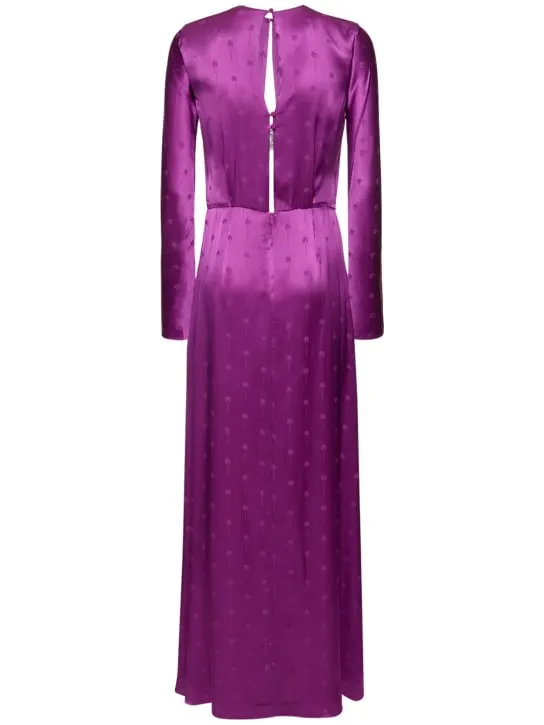 Johanna Ortiz   Leona Valiente silk jacquard maxi dress 