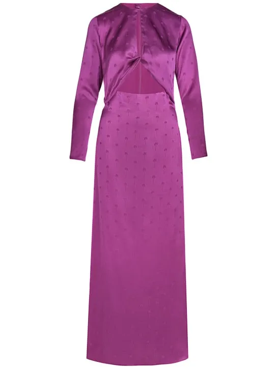 Johanna Ortiz   Leona Valiente silk jacquard maxi dress 