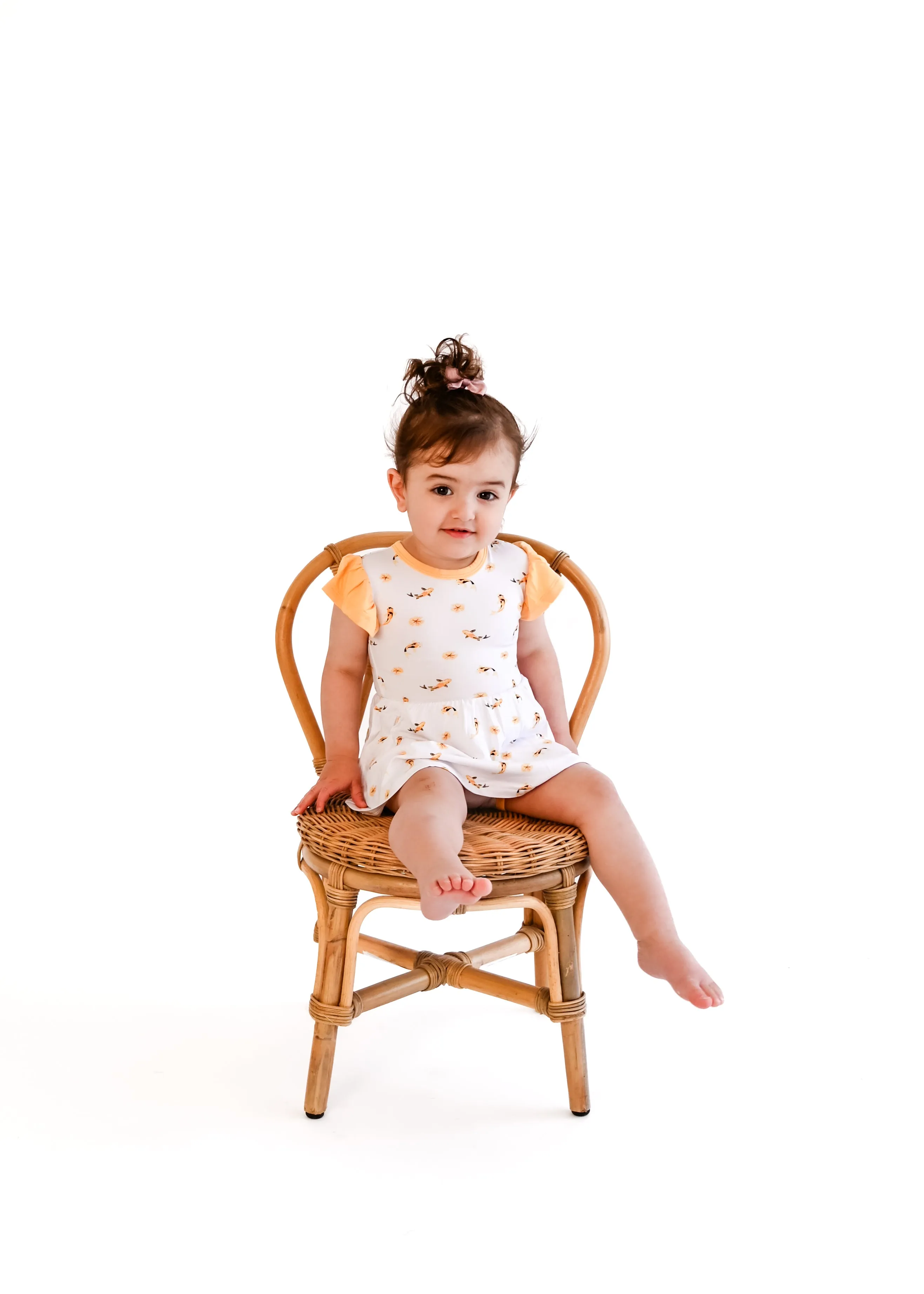 Koi | Flutter Bodysuit Dress