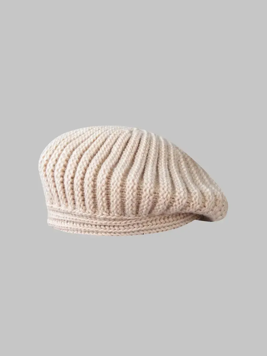 Ladies Autumn And Winter Fashion Knitted Beret