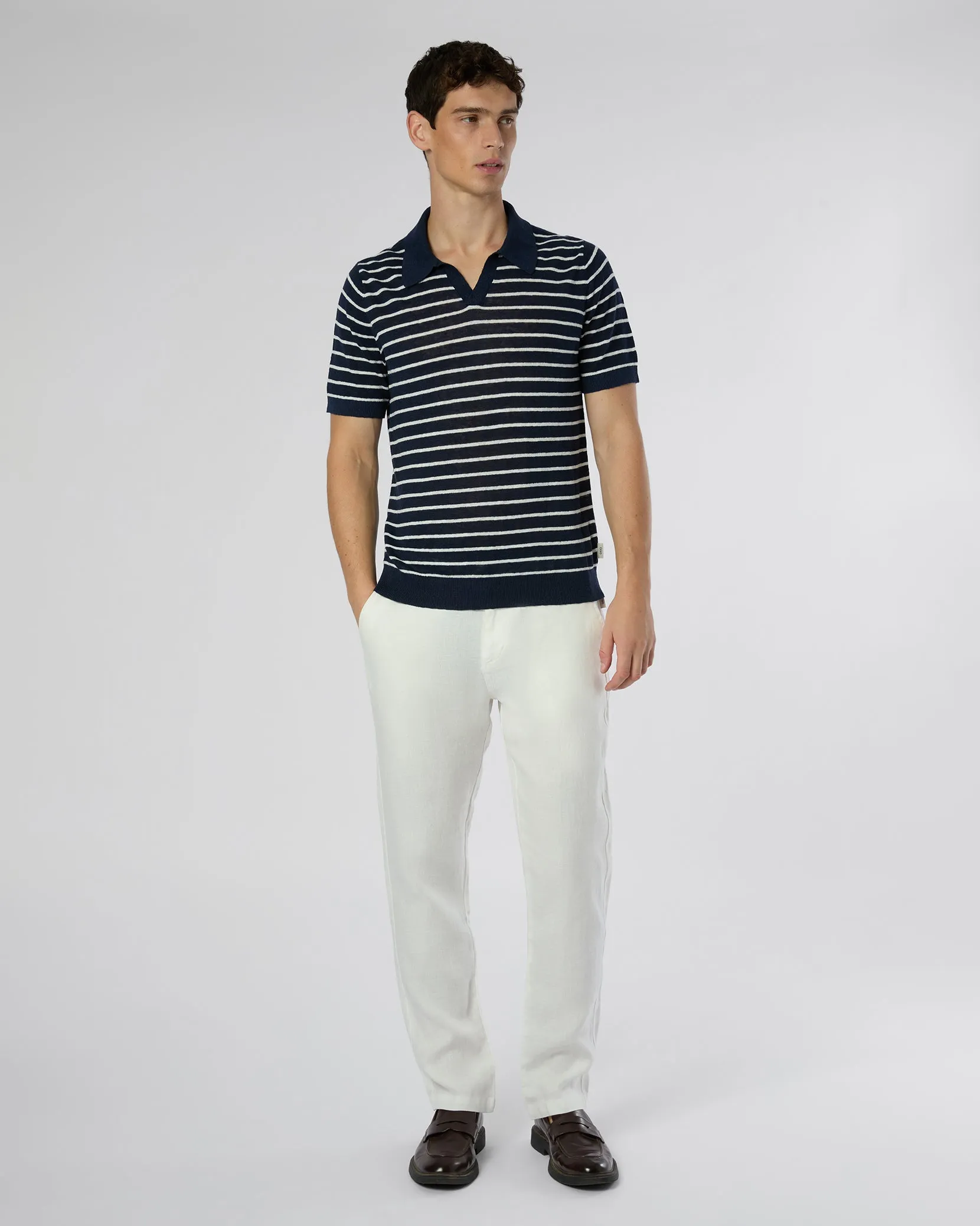 Linen Johnny Polo Sweater