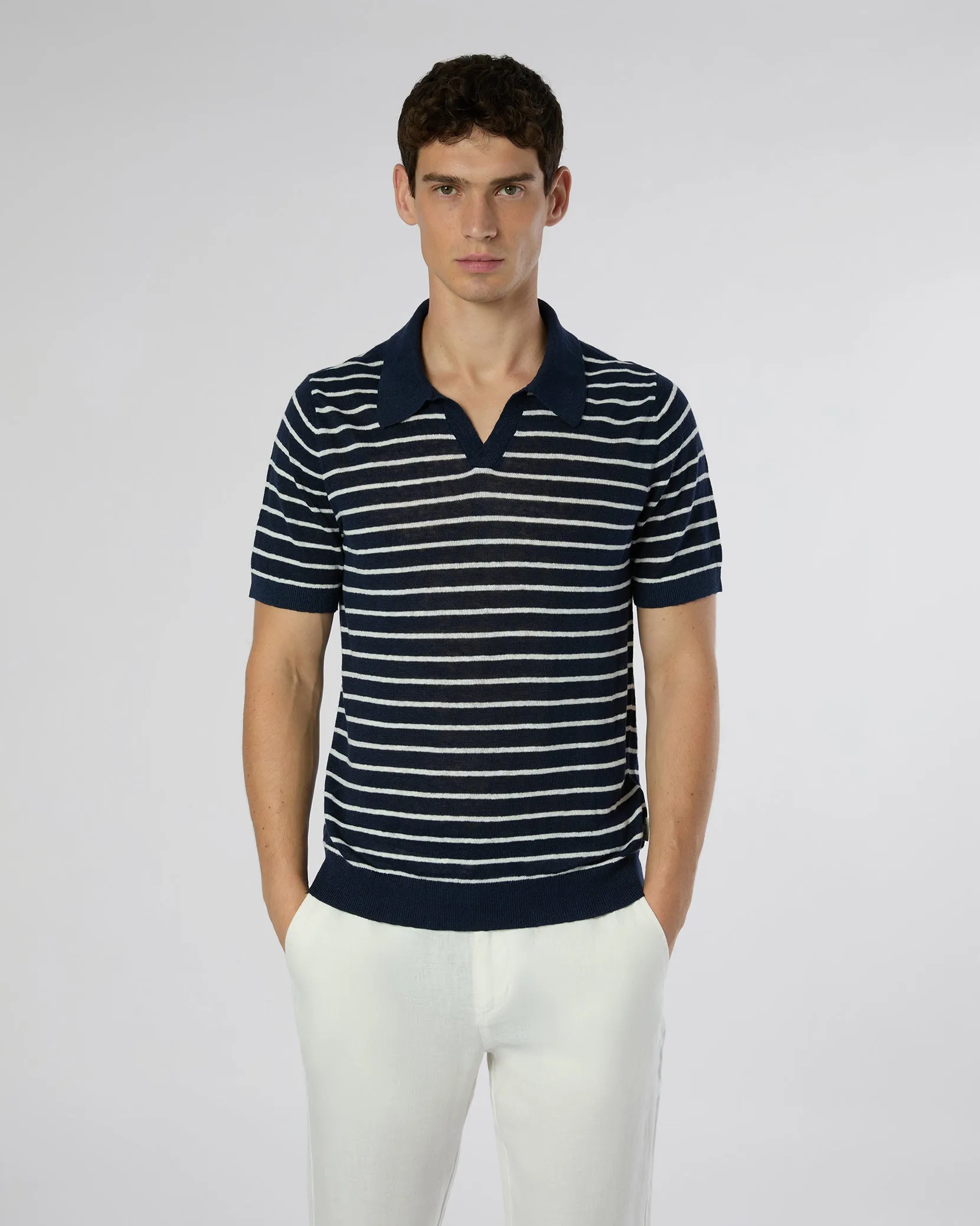 Linen Johnny Polo Sweater