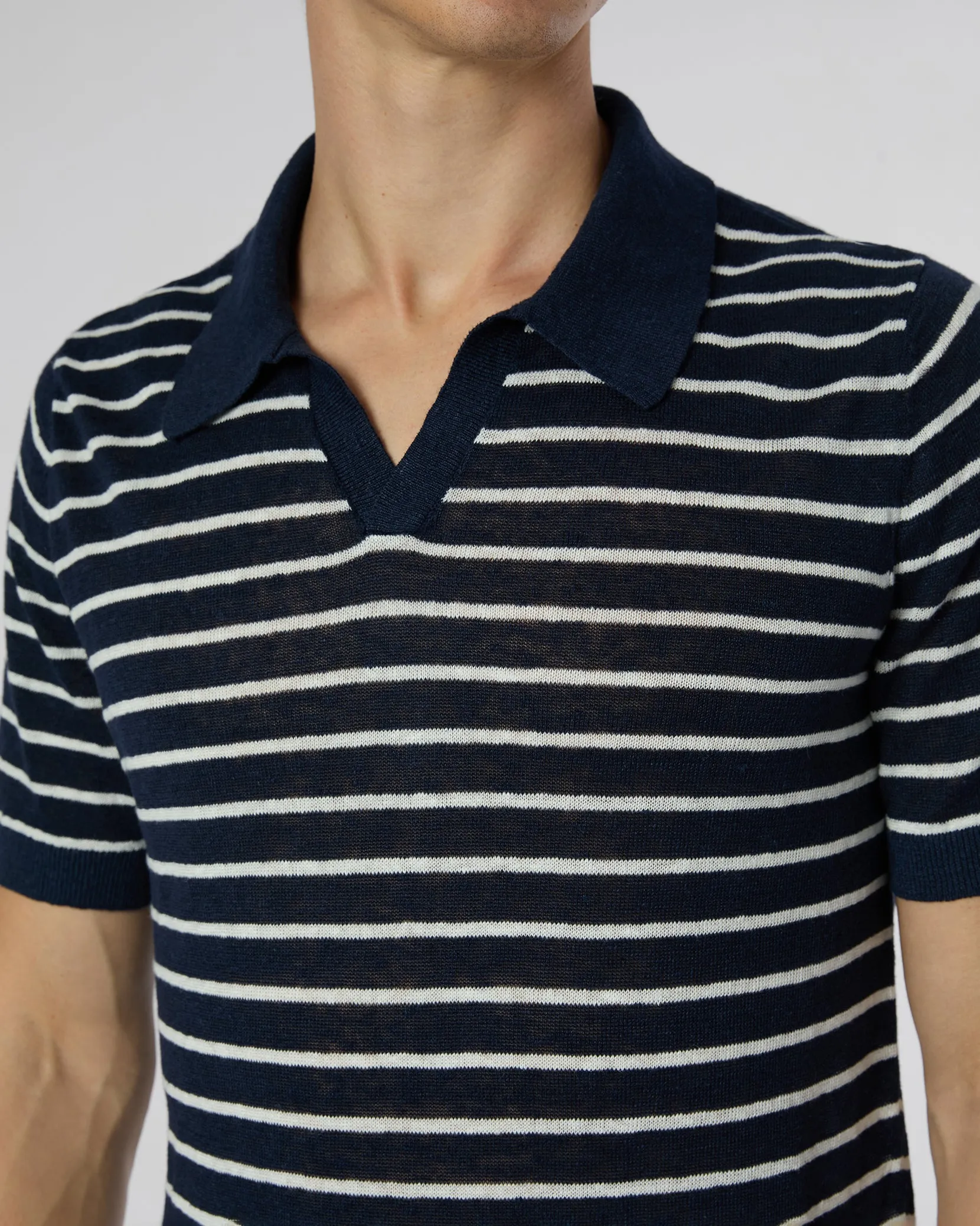 Linen Johnny Polo Sweater