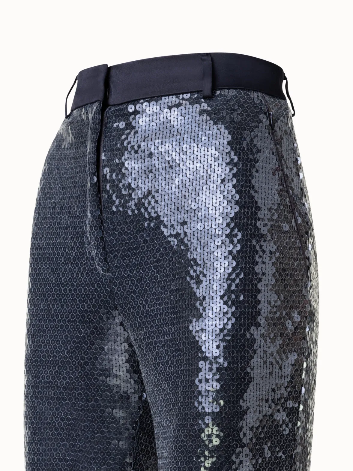 Liquid Sequins Bootcut Pants