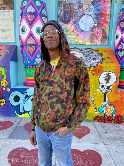 Marcus Roloson "Chemistry" Organic Cotton Zip Up Hoodie #2*