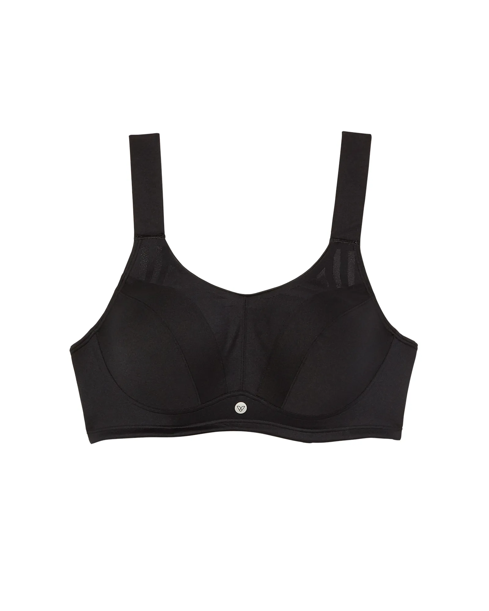 Mead Underwire Sports Bra | Black