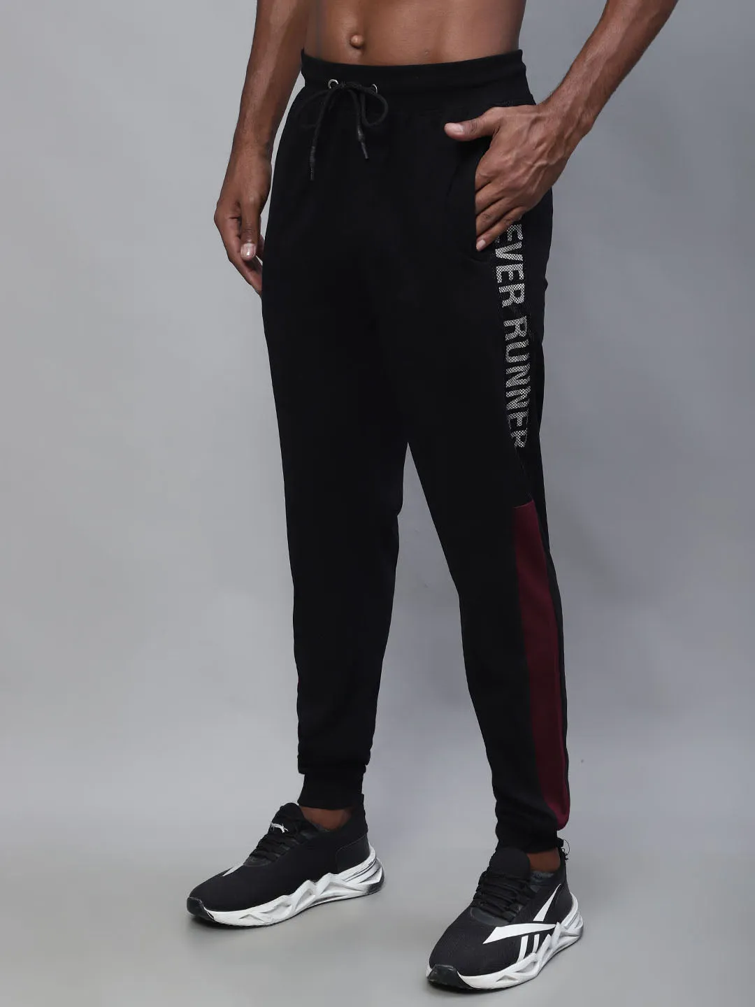 Men Black Track Pant