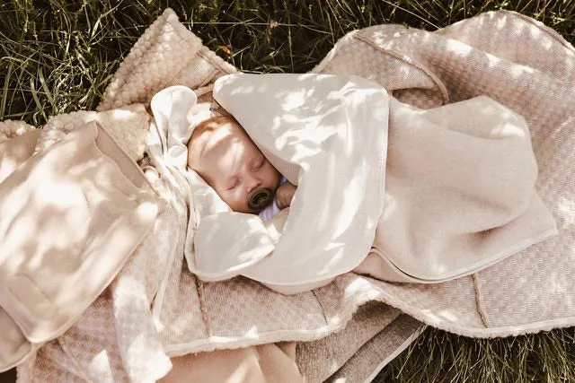 Merino Wool Sleeping Blanket Lined with Linen