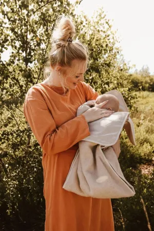 Merino Wool Sleeping Blanket Lined with Linen