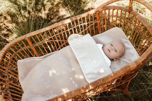 Merino Wool Sleeping Blanket Lined with Linen