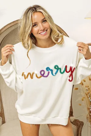 Merry Tinsel Sweatshirt