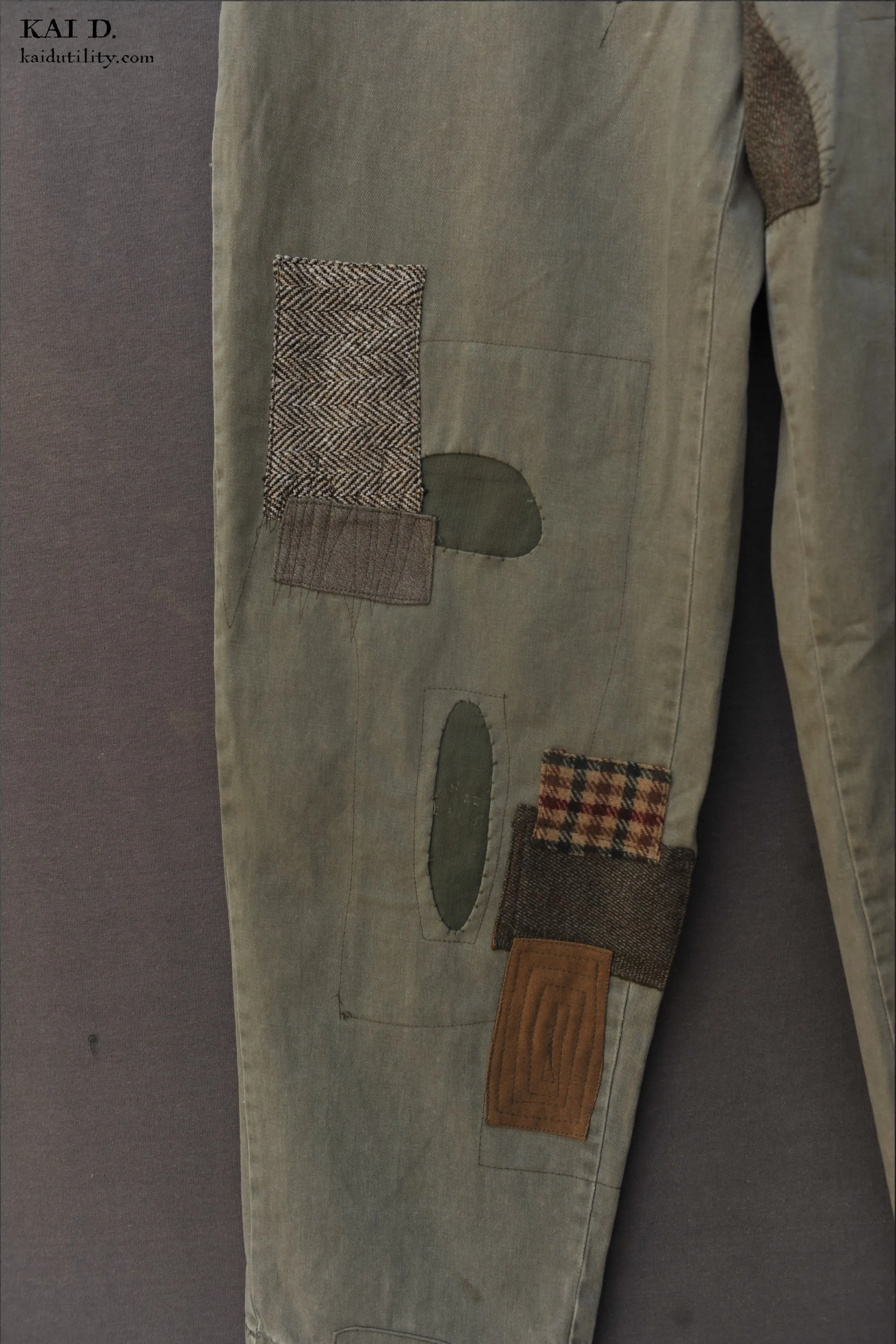 Military Boro Chino - Faded Olive - Size 30/31
