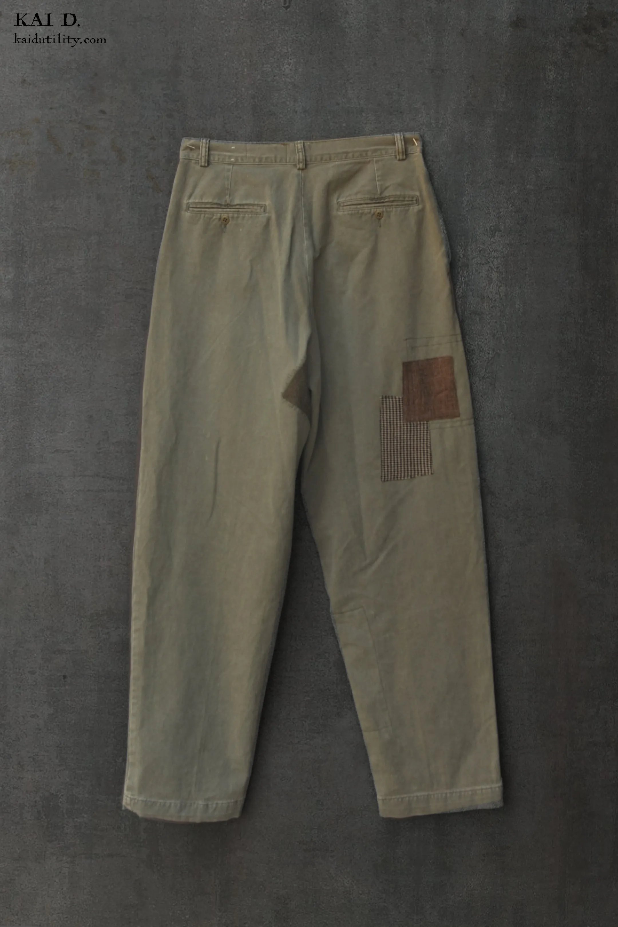 Military Boro Chino - Faded Olive - Size 30/31