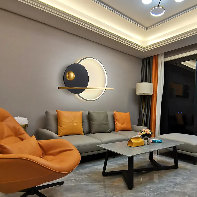 Modern Minimalist Living Room Decorative Wall Lamp