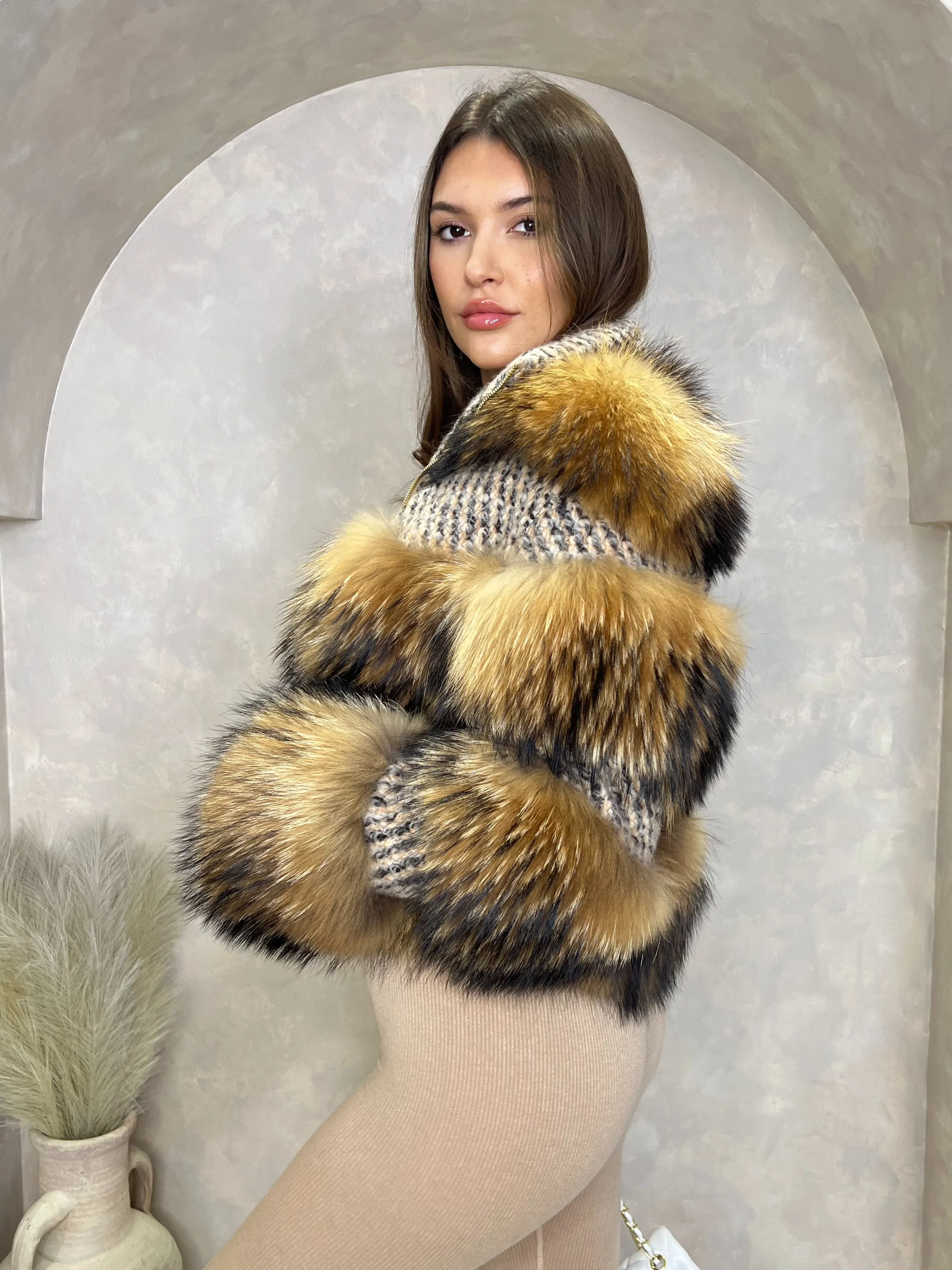 Natural Luxury Fur Jacket
