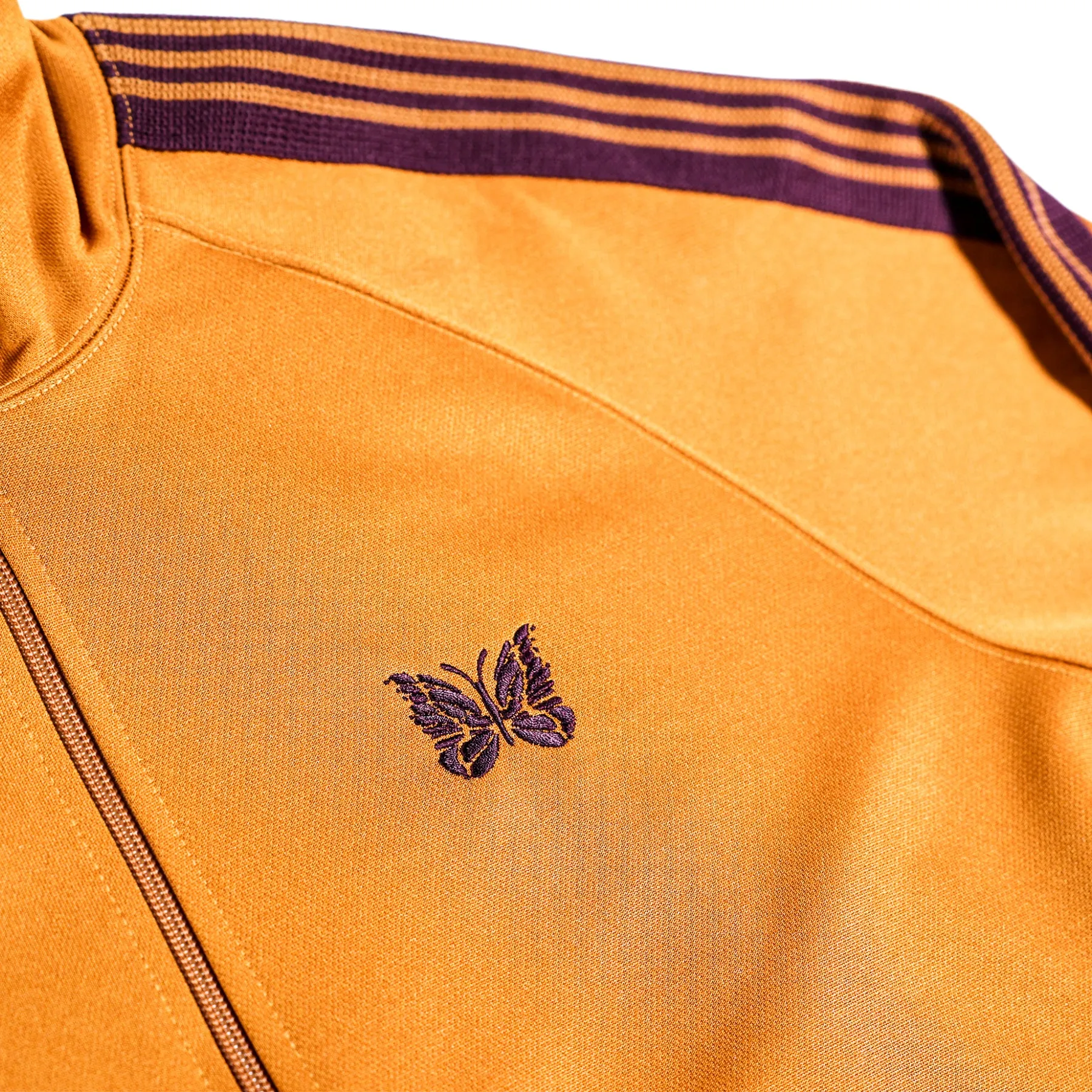 Needles Track Jacket Poly Smooth Orange