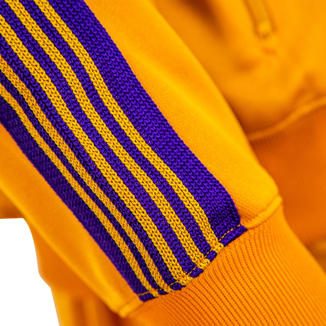 Needles Track Jacket Poly Smooth Yellow Gold - XSmall