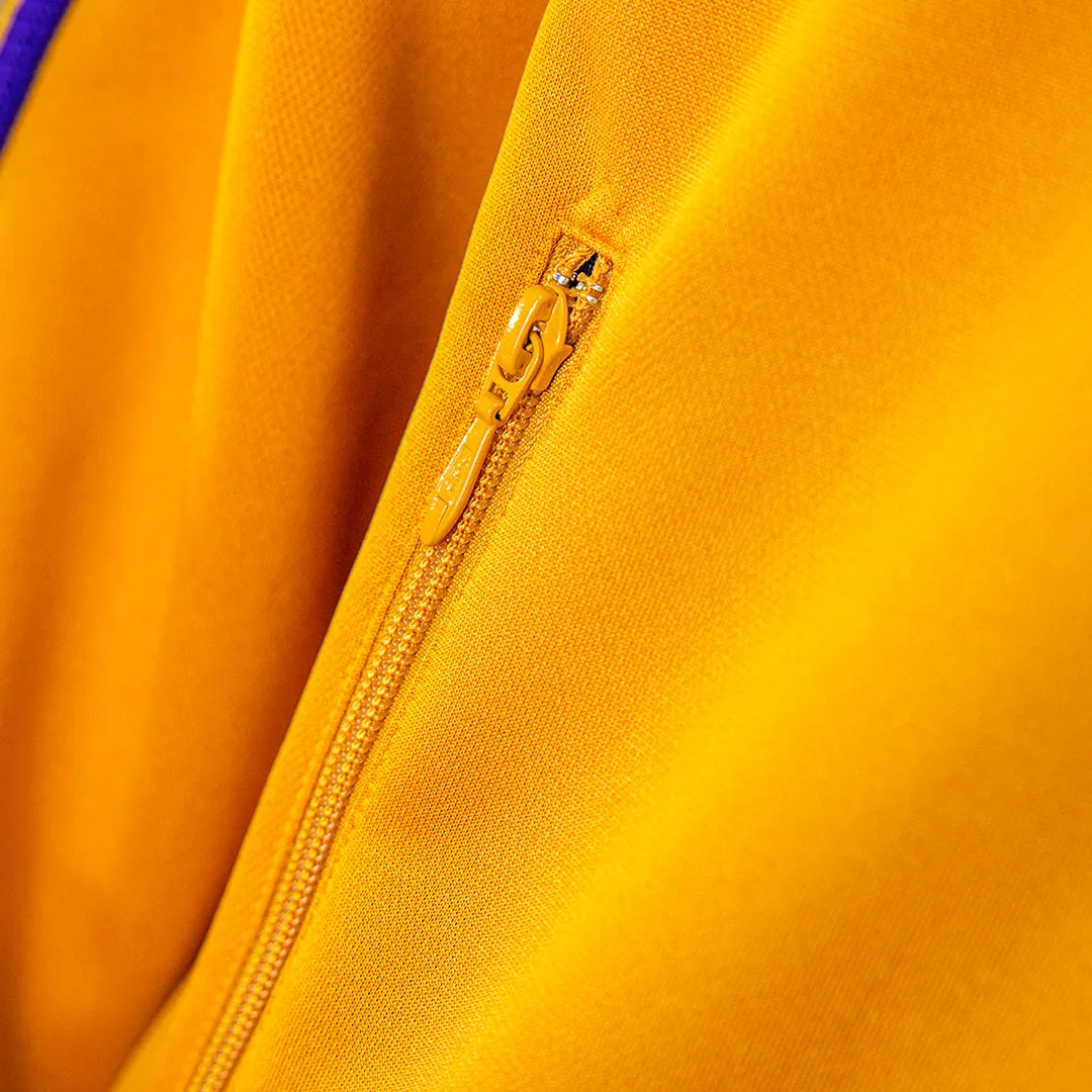 Needles Track Jacket Poly Smooth Yellow Gold - XSmall
