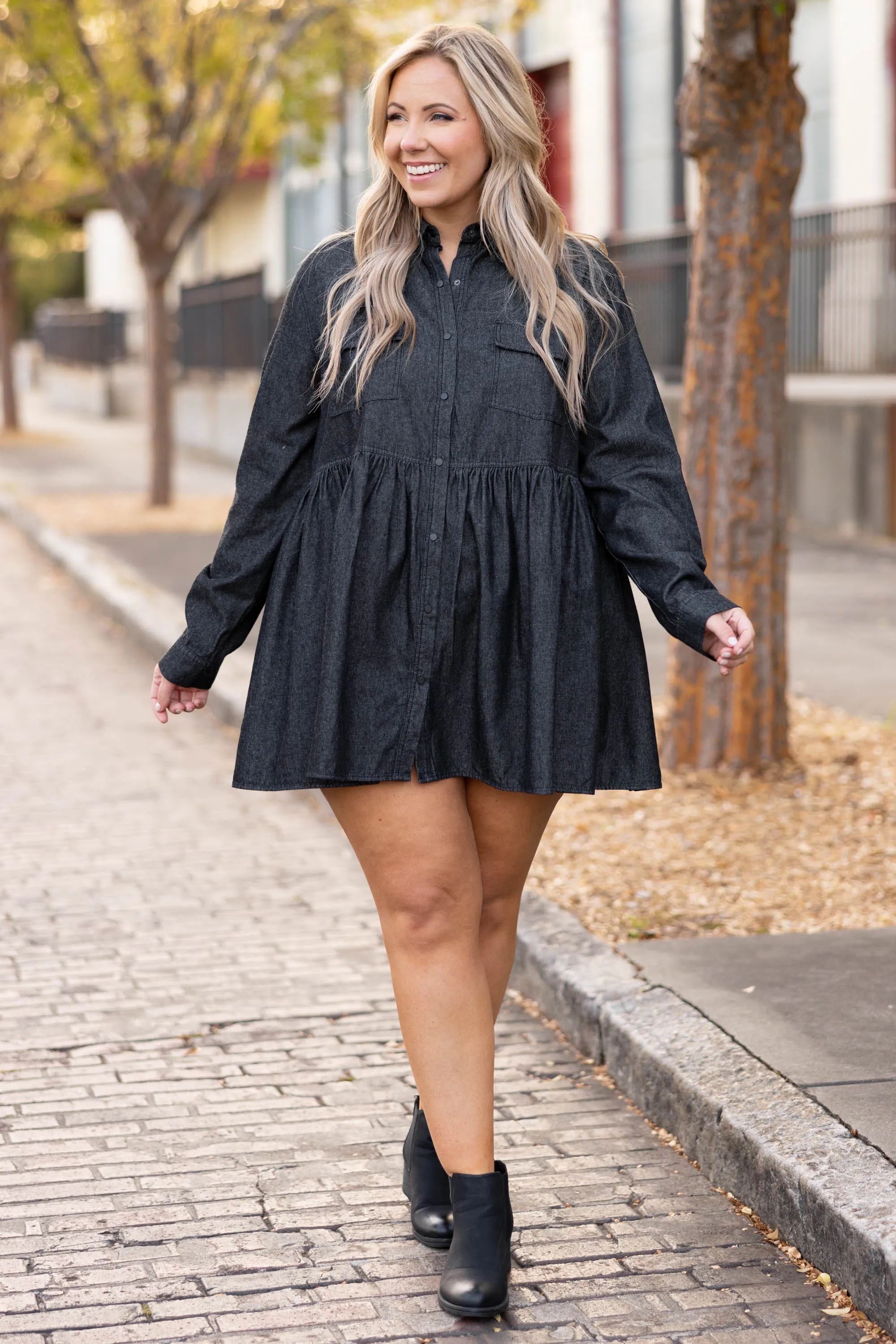 Never Stop Dreaming Dress, Black