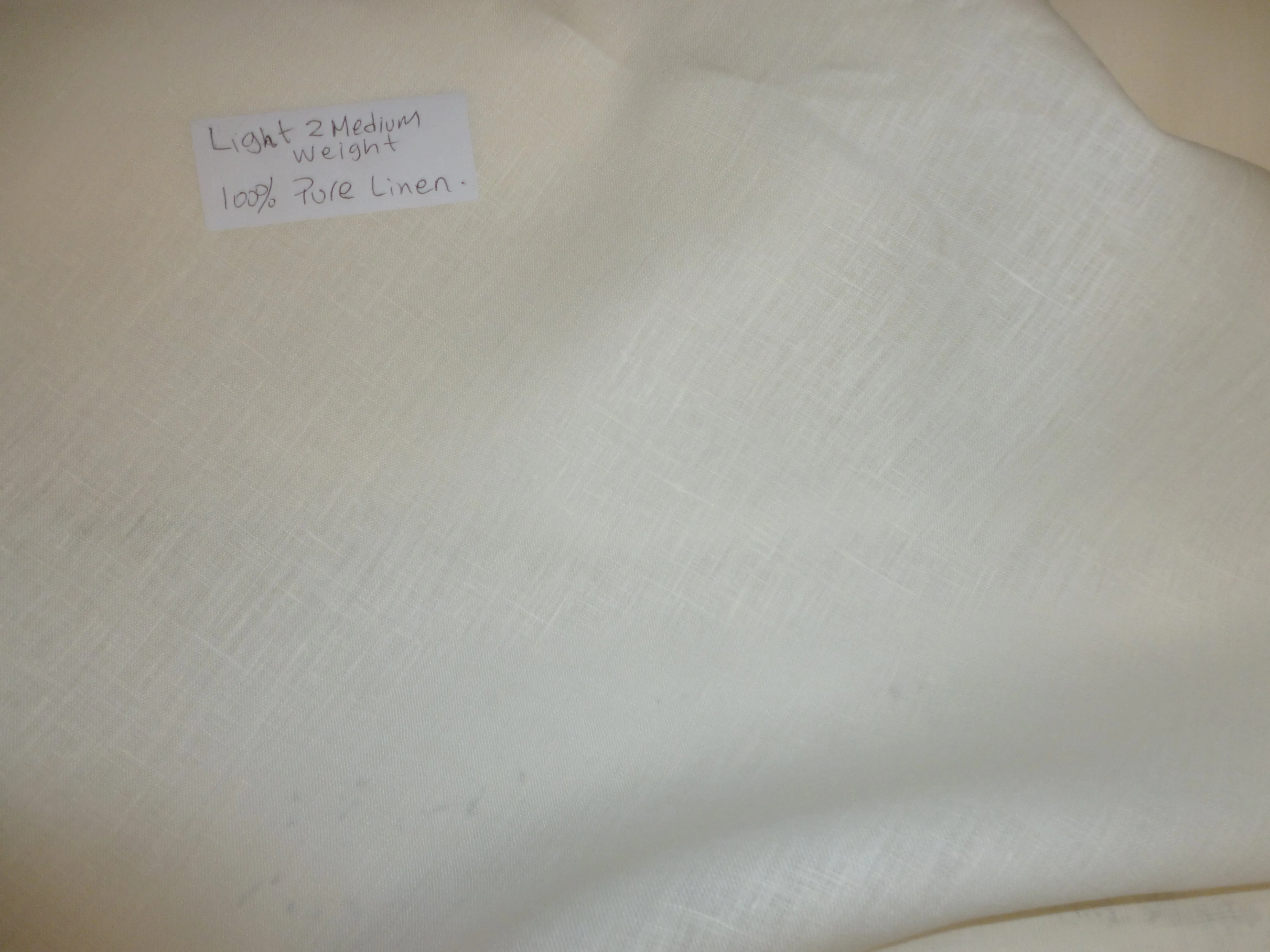 NEW STOCK OF 100% Pure IRISH Linen Fabric