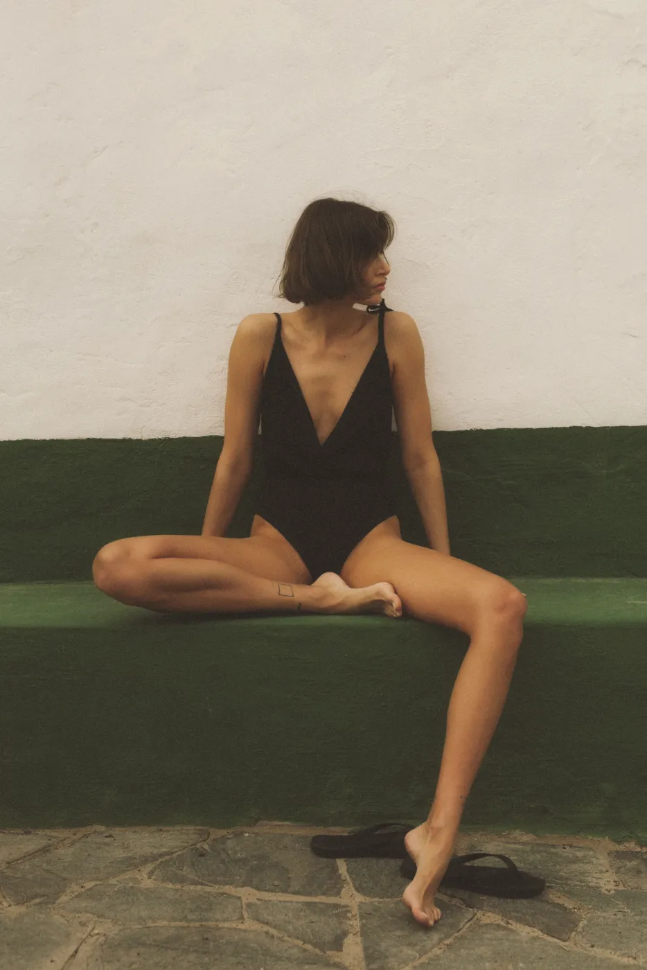 Night In Positano Swimsuit Black