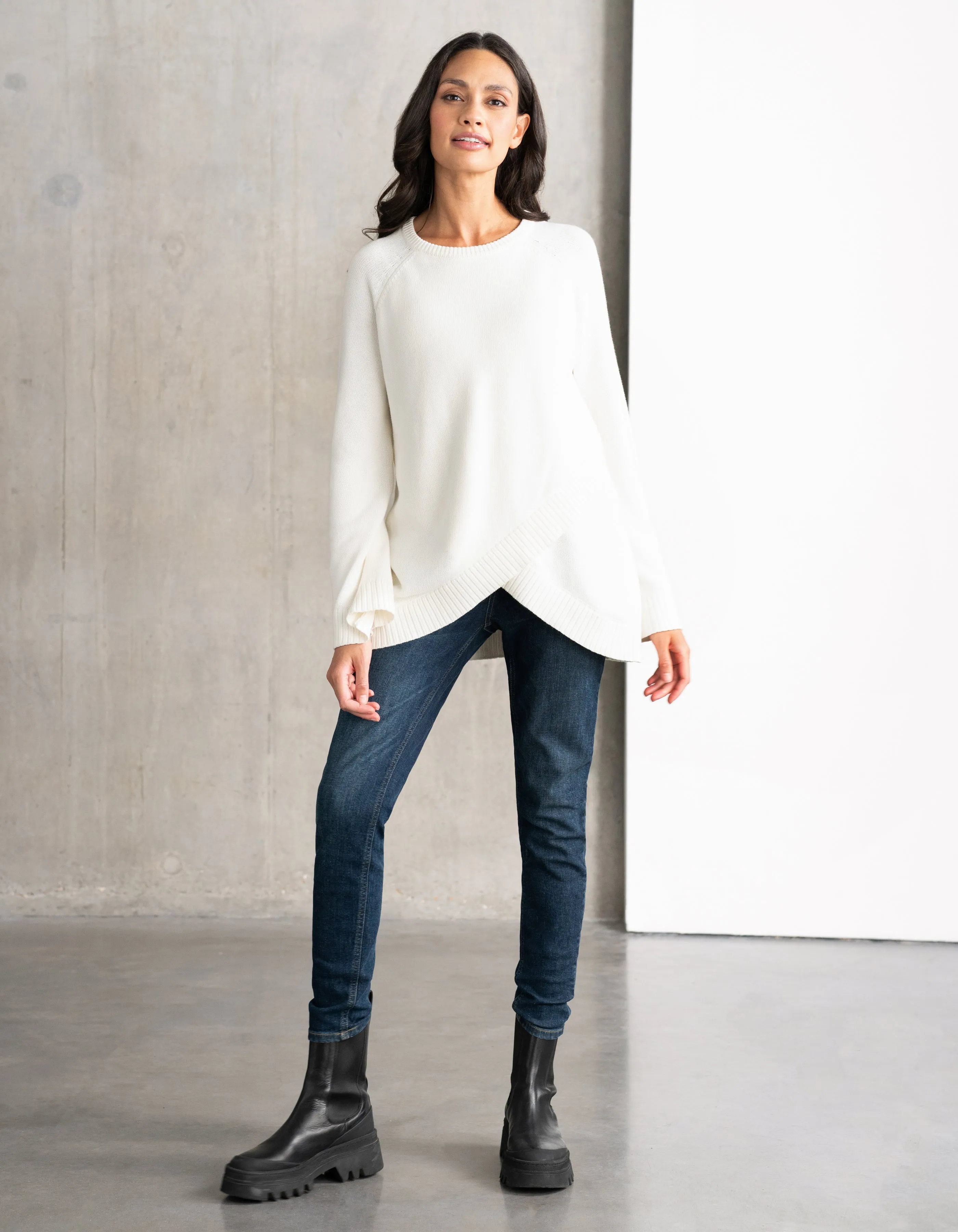 Organic Indigo Post-Maternity Shaping Jeans
