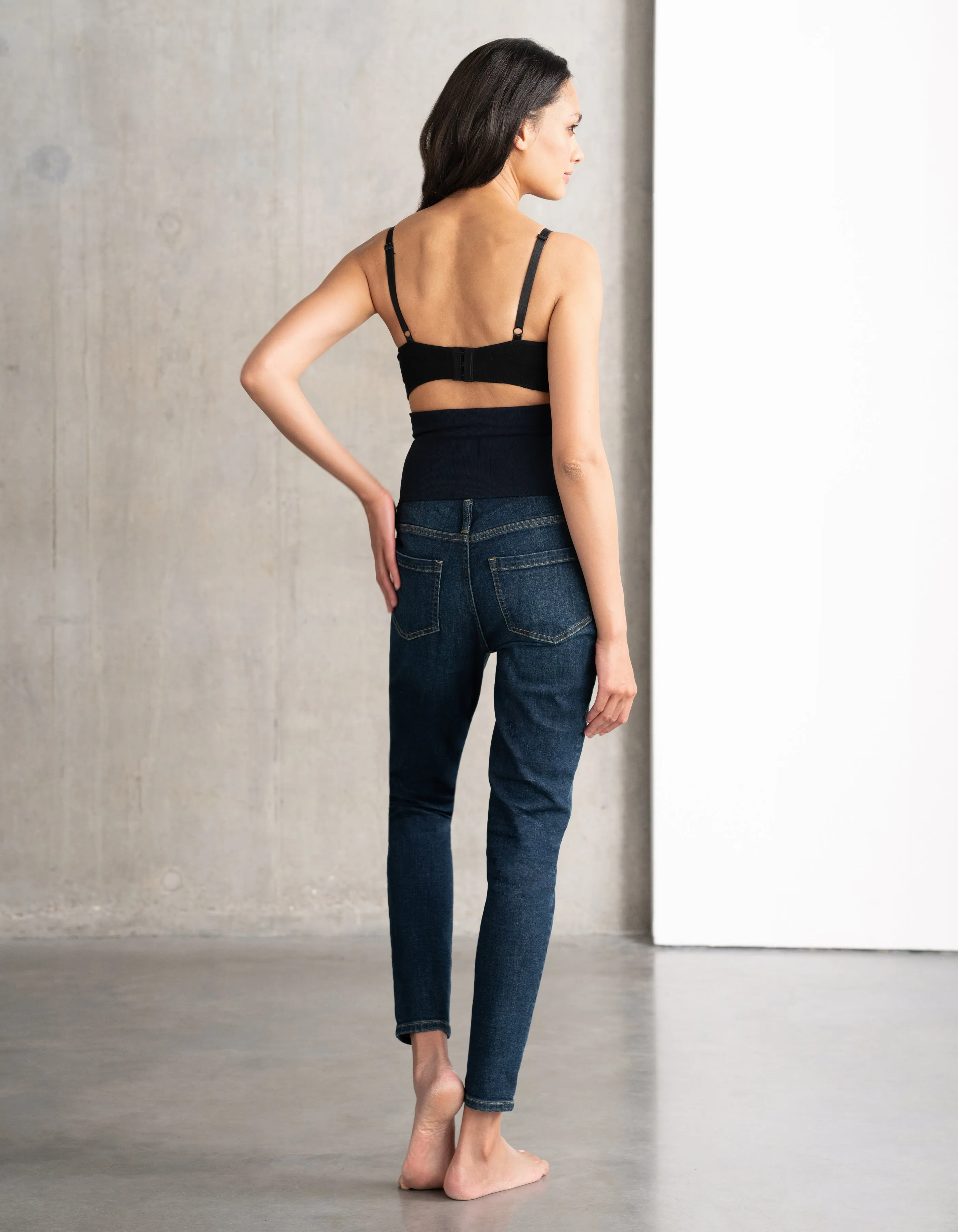 Organic Indigo Post-Maternity Shaping Jeans