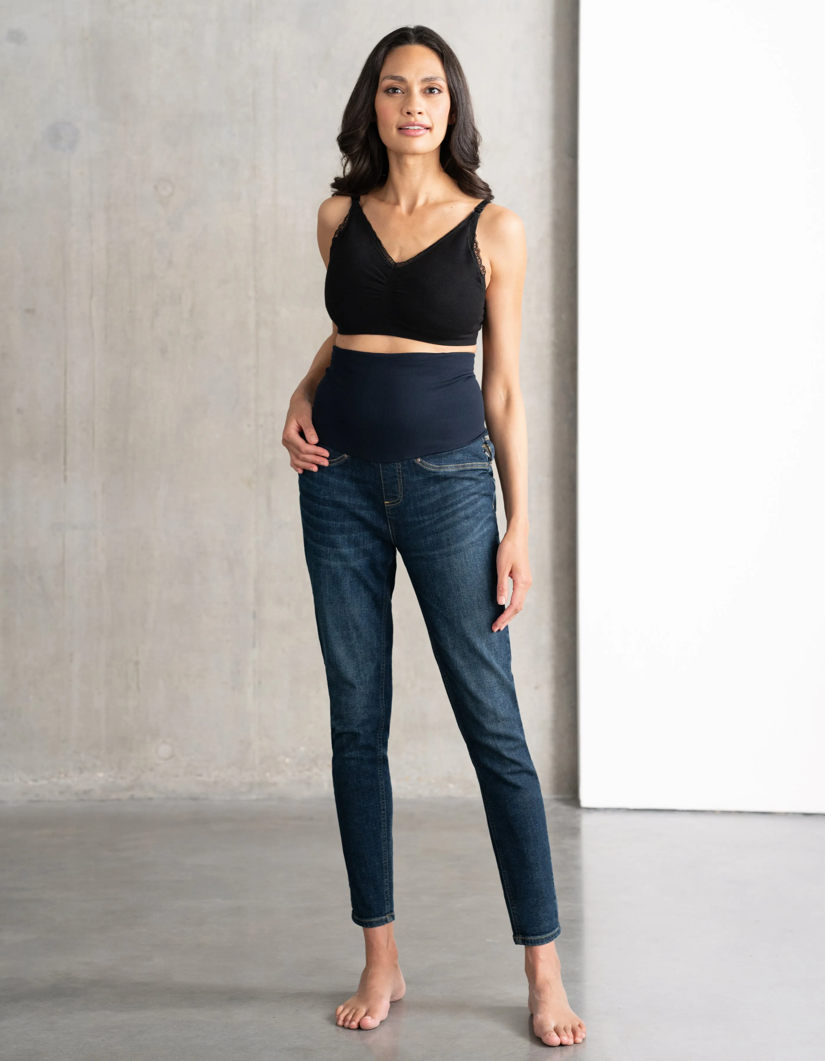 Organic Indigo Post-Maternity Shaping Jeans