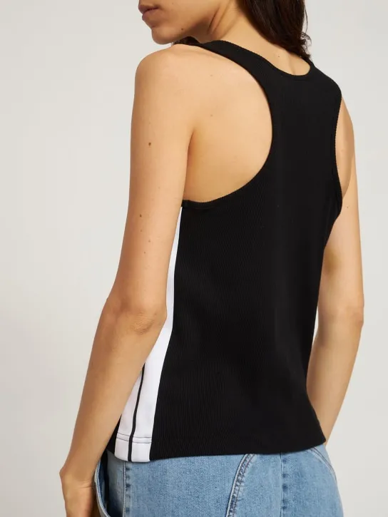 Palm Angels   Classic logo cotton jersey tank top 