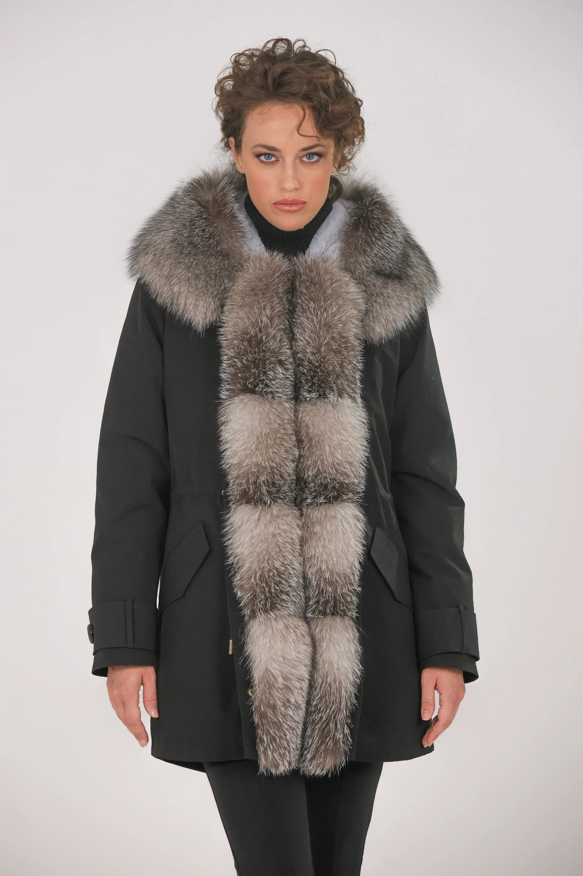 Parka in cotone tecnico long Frost