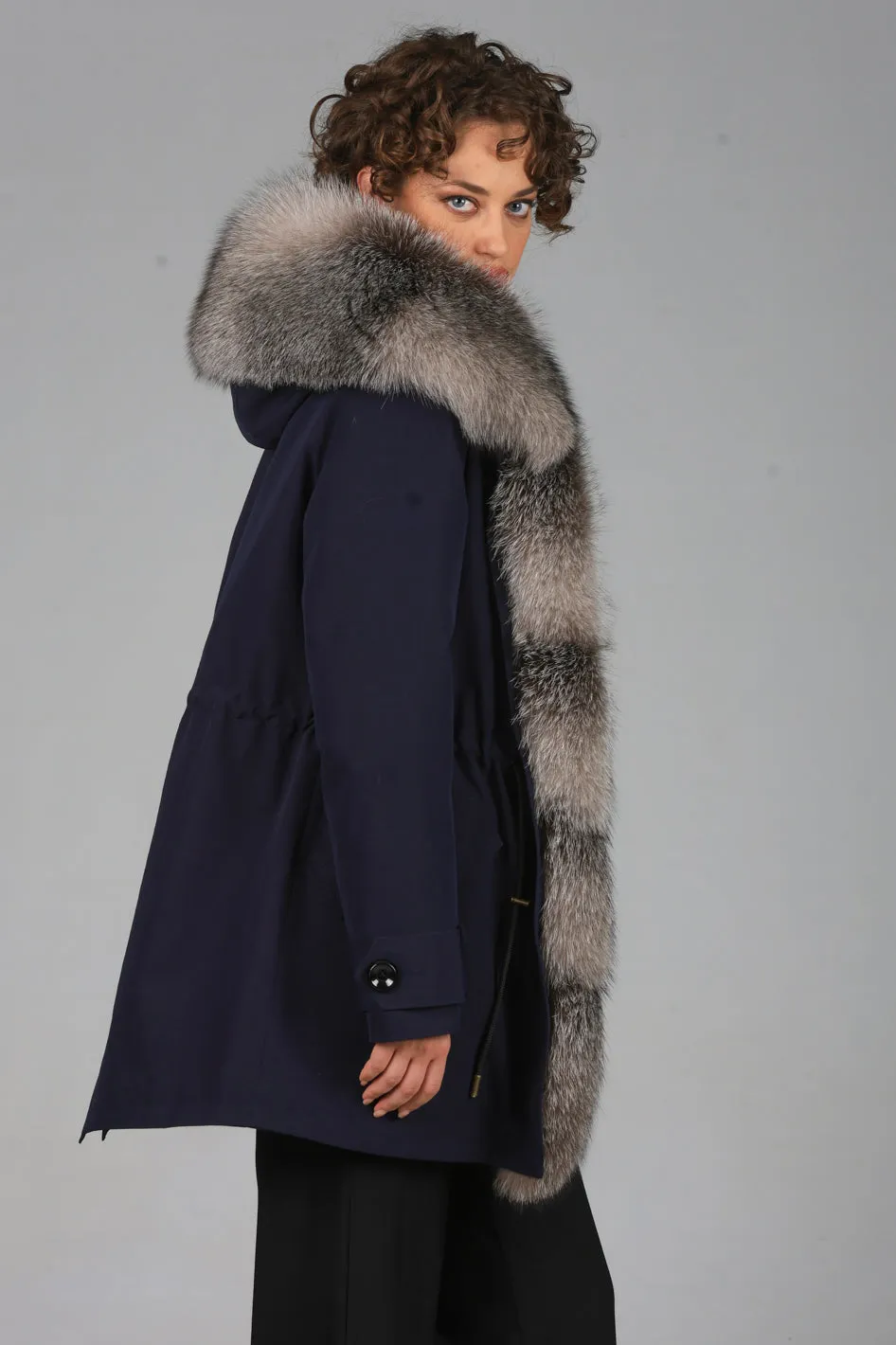 Parka in cotone tecnico long Frost