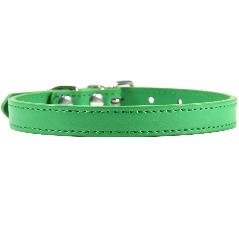Personalized Leather Cat Collar