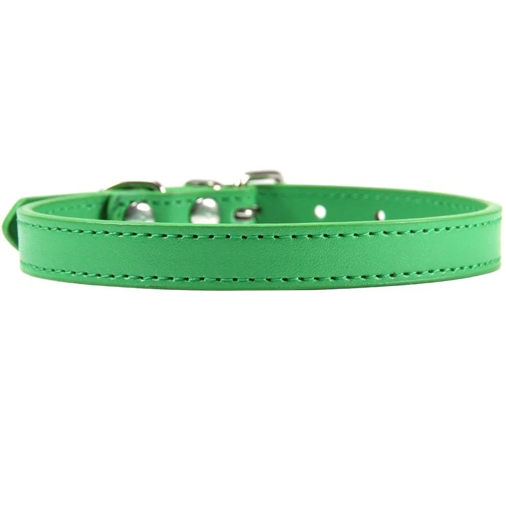 Personalized Leather Cat Collar