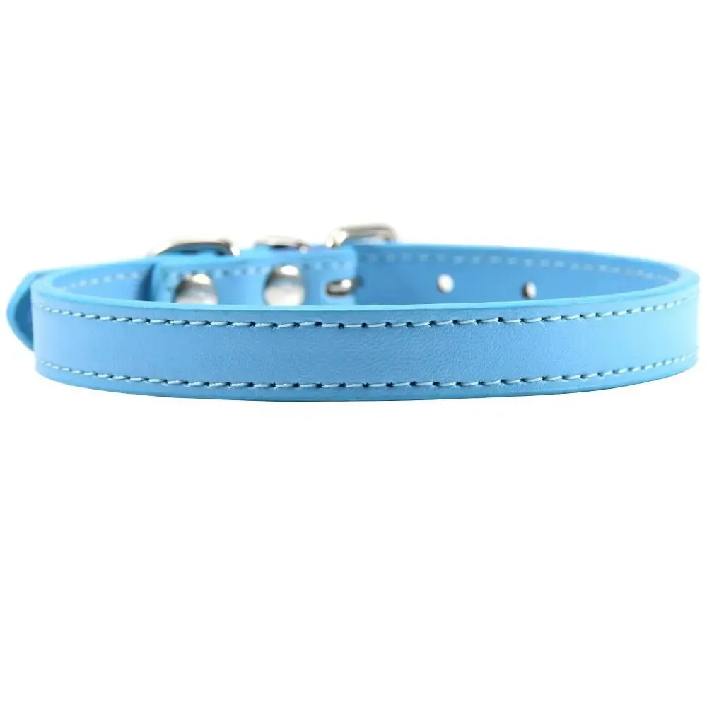 Personalized Leather Cat Collar