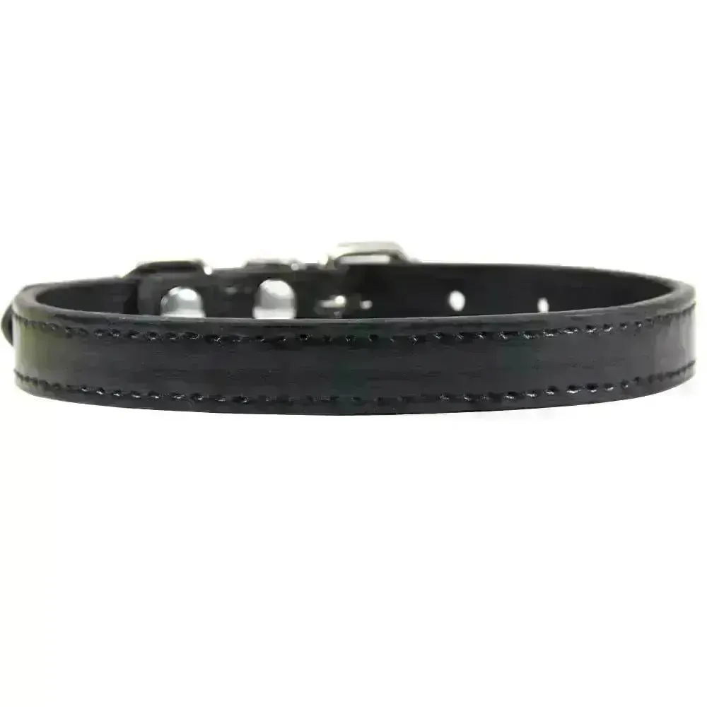 Personalized Leather Cat Collar