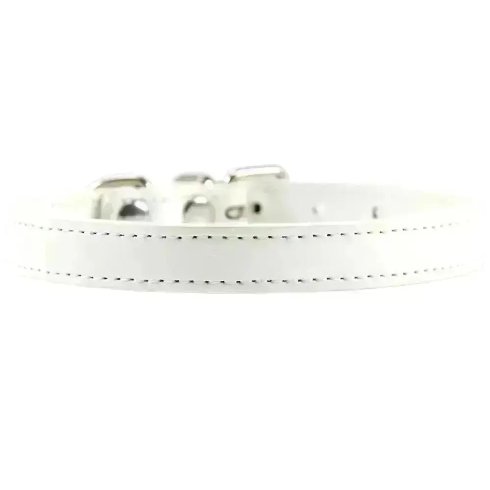 Personalized Leather Cat Collar