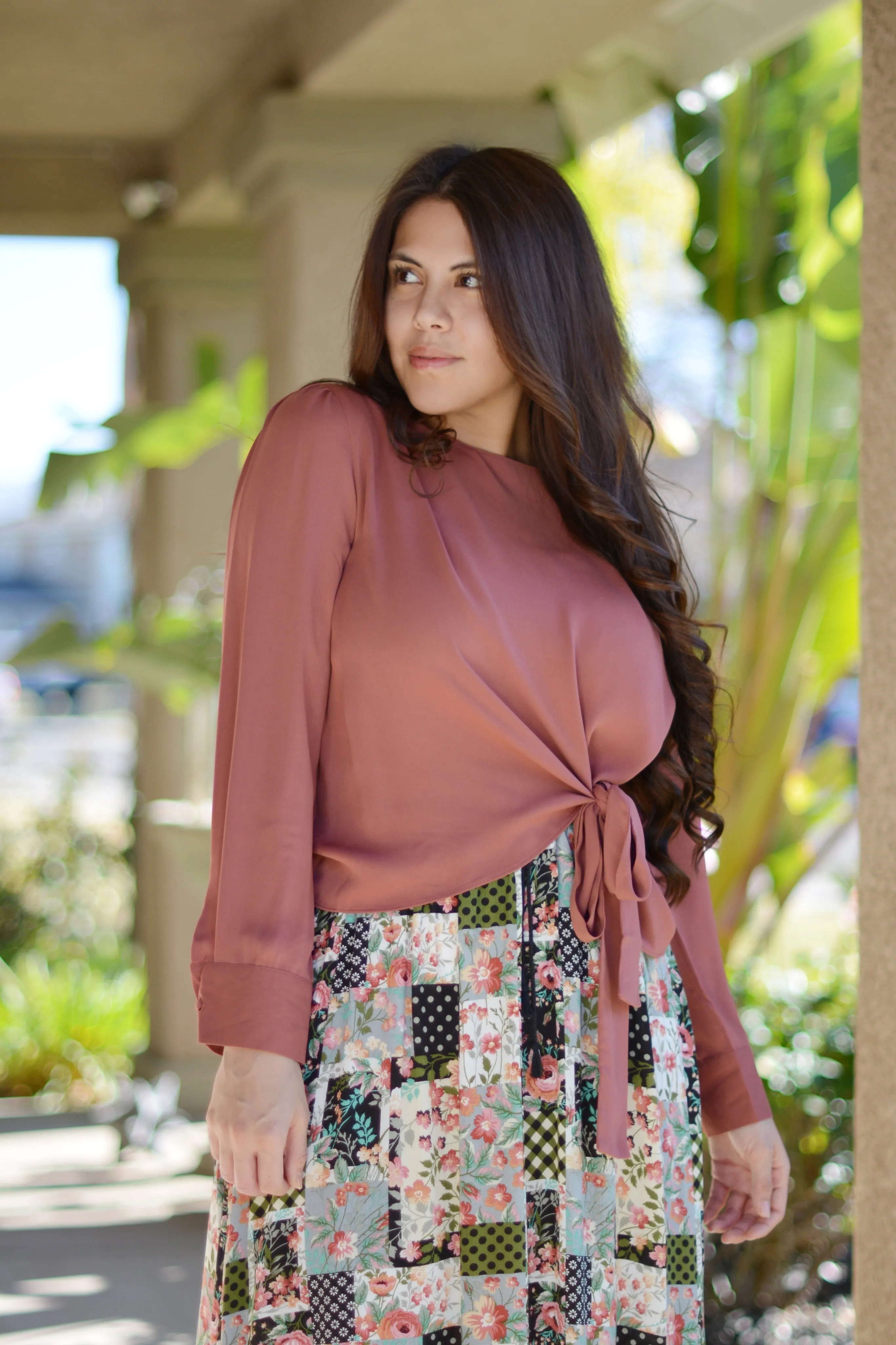 Pilar Marsala Top